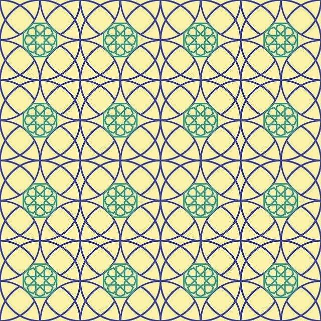 абстрактные бесшовные узоры в исламском стиле восточного дамасского месяца вектор PNG , восточный, булат, месяц PNG картинки и пнг рисунок для бесплатной загрузки