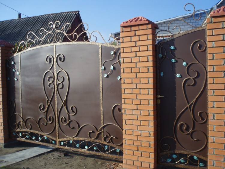 Узоры на кованые ворота