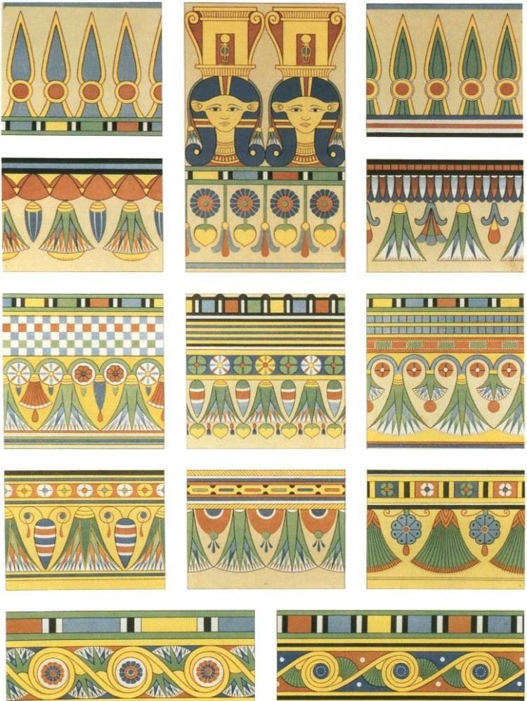 Египетский орнамент презентация