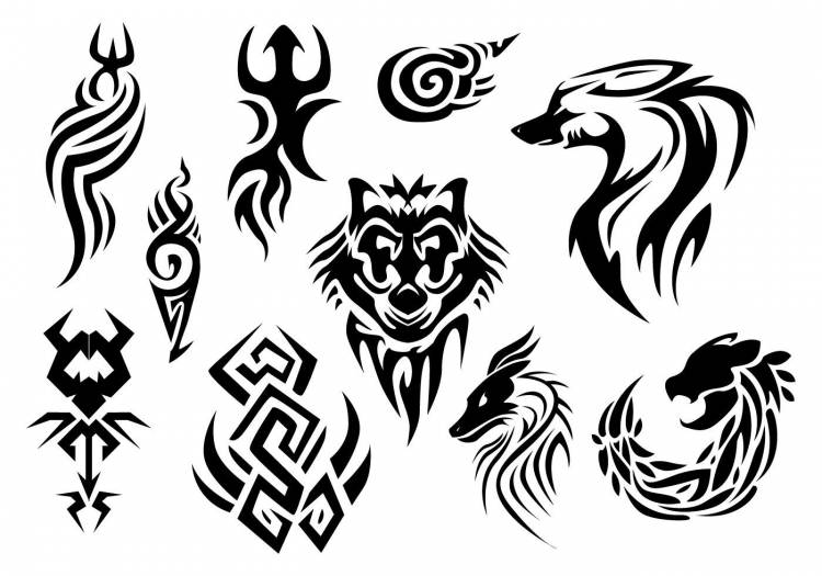 Мужские татуировки с кельтскими узорами