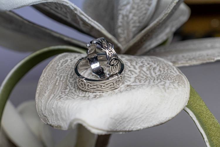 Обручальные кольца в кельтском стиле «Кайлех»