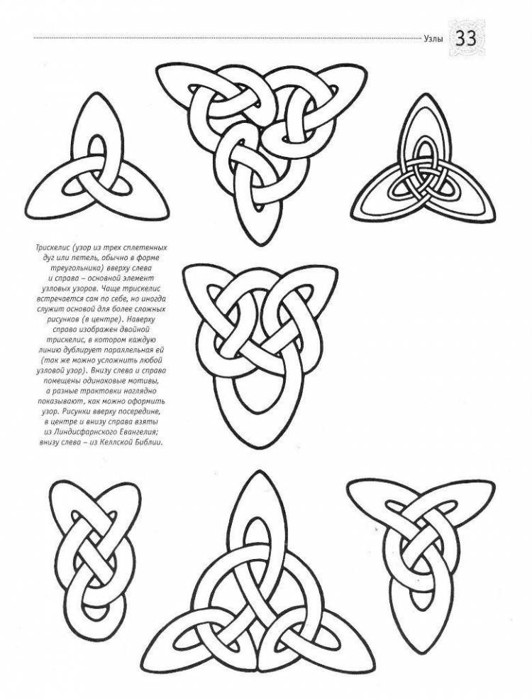Кельтский узор рисунок пошагово