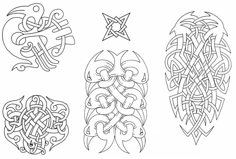 Уроки рисования кельтских узоров