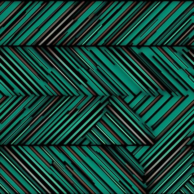 Зелено-черный геометрический узор со словом «зигзаг»