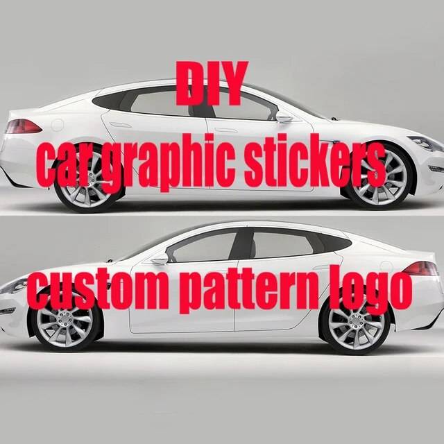 Мраморный узор, несимметричная Геометрическая Автомобильная наклейка, боковой узор, Модифицированная упаковка, гоночный виниловый узор, пользовательская наклейка на автомобиль