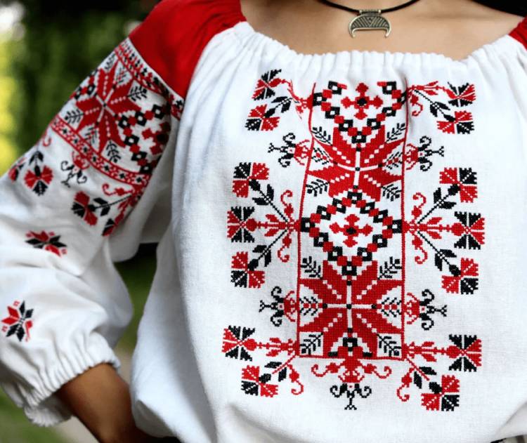 Традиционная русская народная вышивка