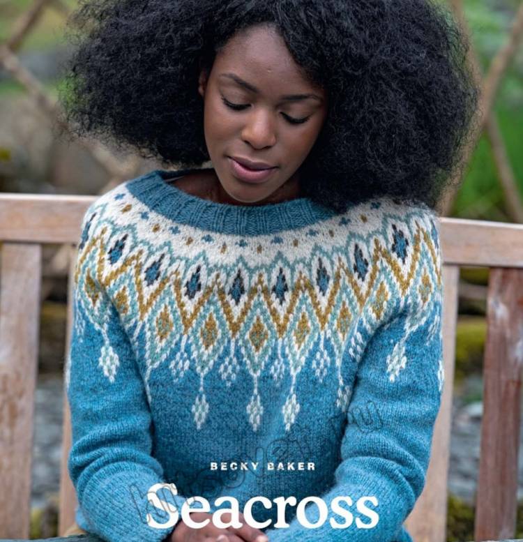 Пуловер с круглой кокеткой Seacross