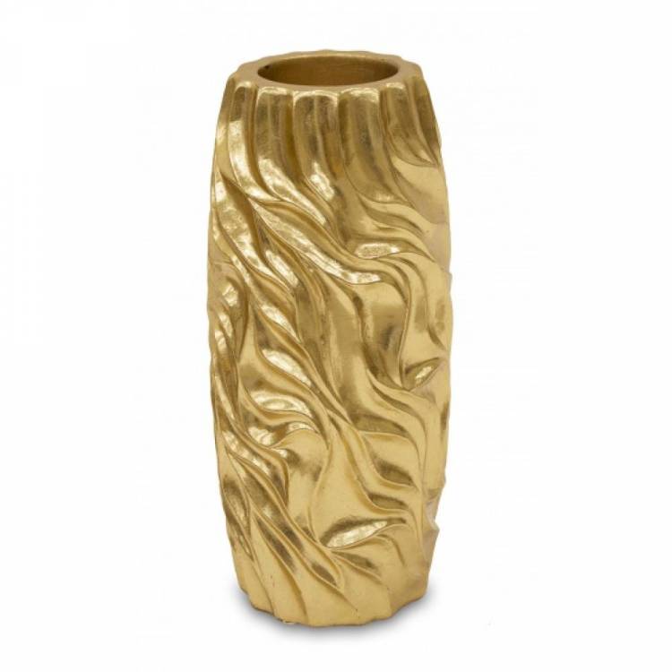 Золотая ваза с узорами