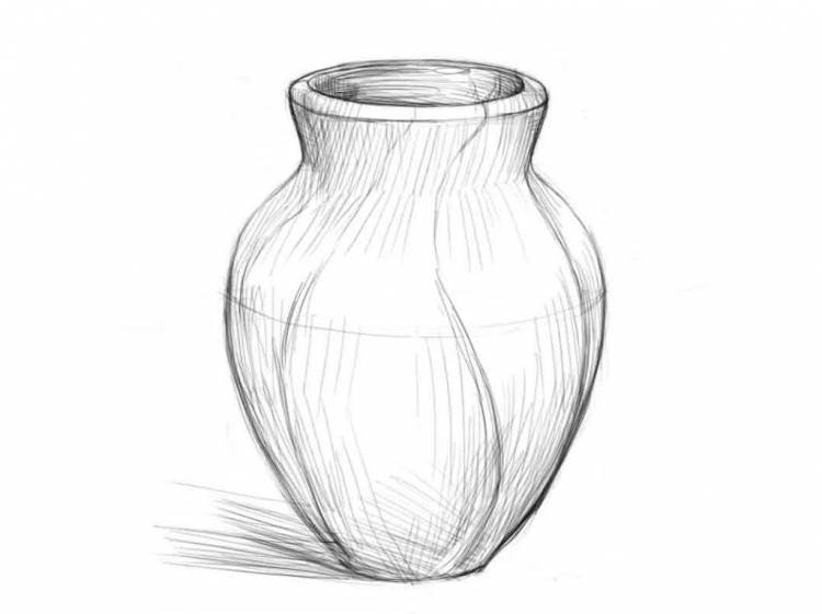 Как нарисовать вазу?