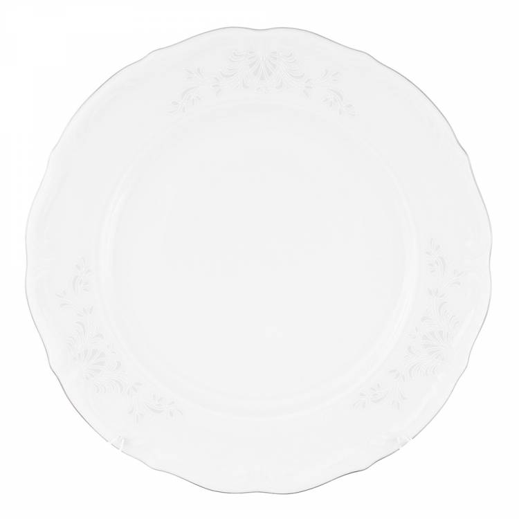 Тарелка плоская Repast Свадебный узор
