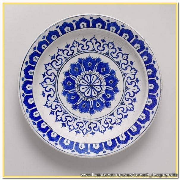 Керамические тарелки из Изника
