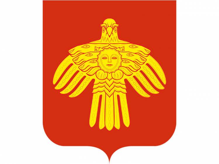Герб Республики Коми в векторе
