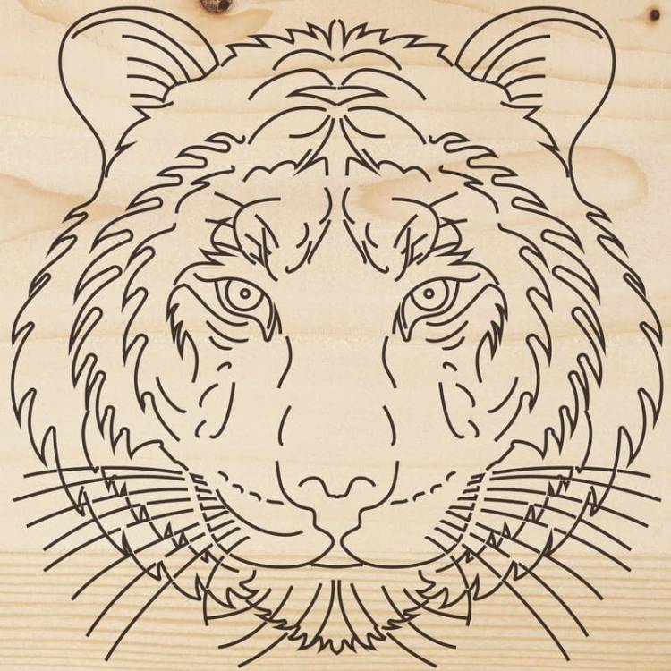 REXANT Доска для выжигания «Тигр»