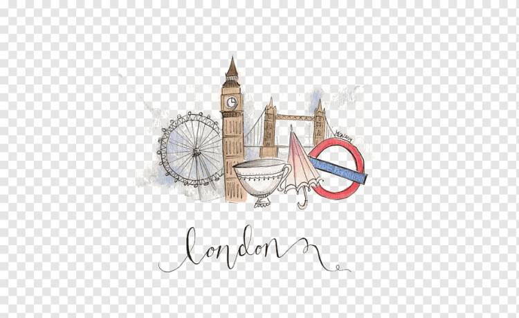 окрашенный флаг лондона, лондон, великобритания, биг бен png