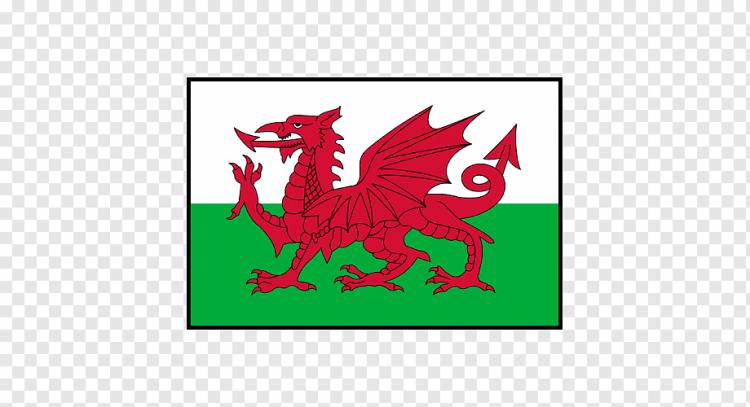 Флаг Уэльского Уэльского Дракона Флаг Великобритании, Флаг, разное, флаг, дракон png