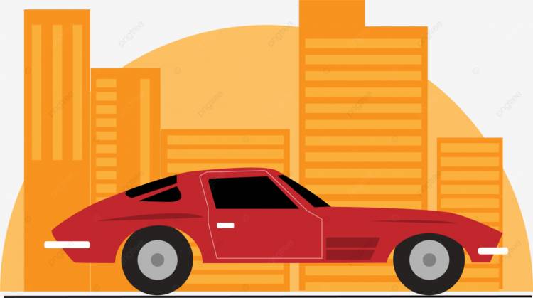 иллюстрация автомобиля PNG , автомобиль, старая машина, мультфильм машина PNG картинки и пнг рисунок для бесплатной загрузки