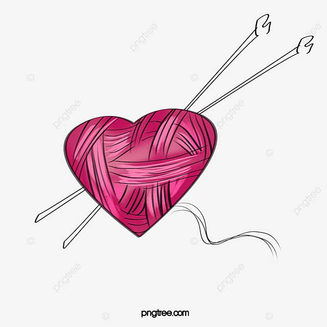 клубок пряжи в форме сердца PNG , моток пряжи, люблю план, сердце PNG картинки и пнг PSD рисунок для бесплатной загрузки