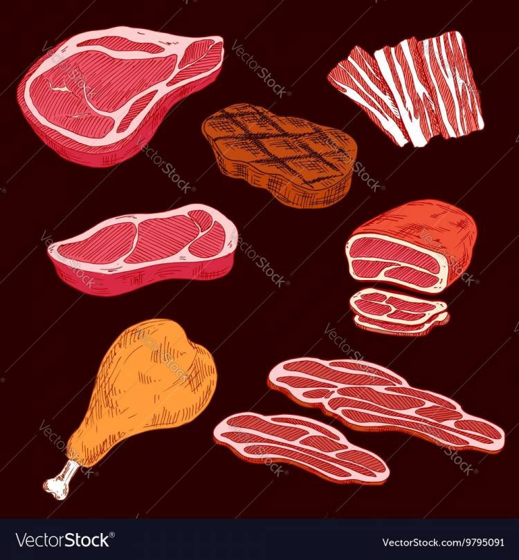 Кусок мяса картинка