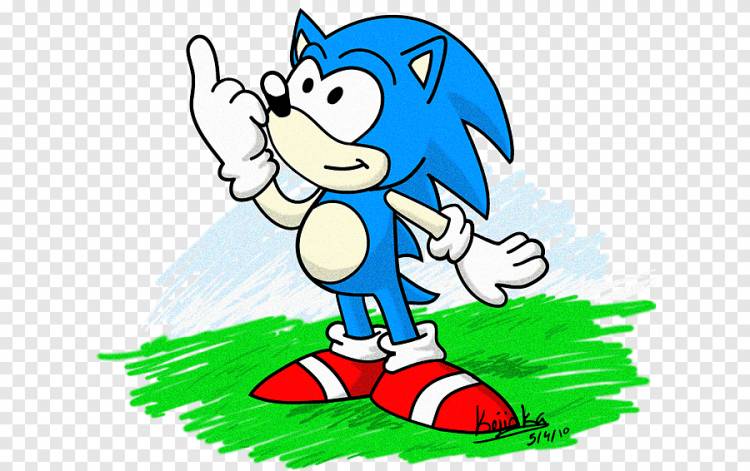 Sonic The Hedgehog Рисунок, соник, sonic The Hedgehog, позвоночный png