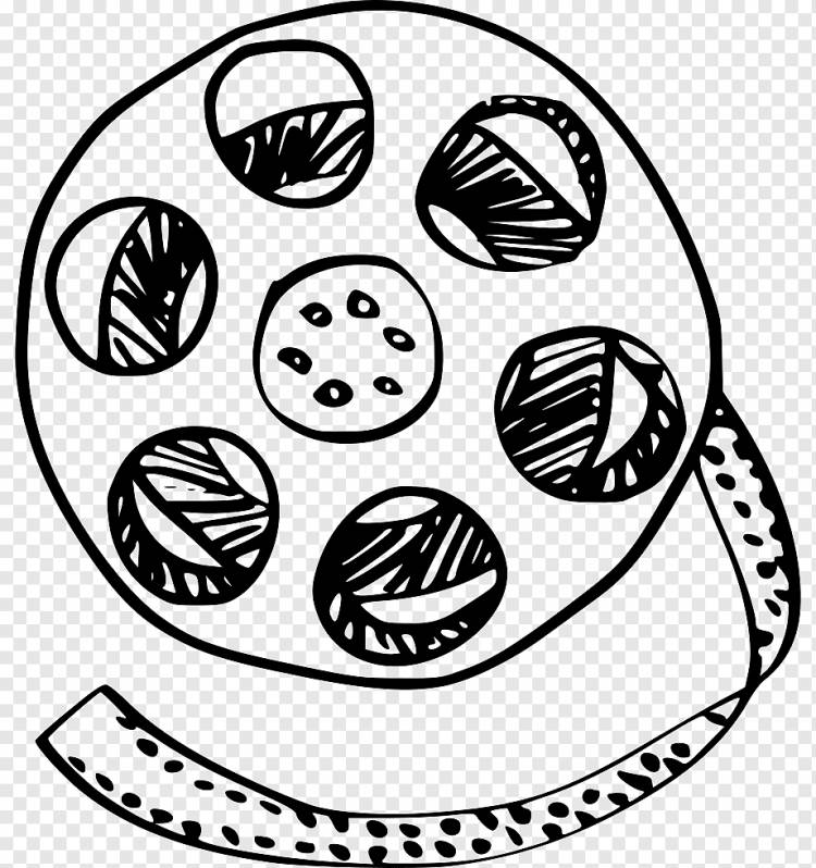 Рисование фильма Cinema Reel Sketch, осел, белый, еда, животные png