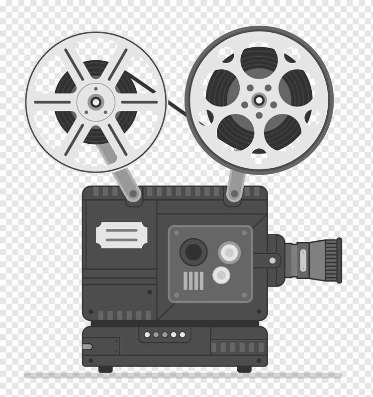 Кинопроектор Пленка, креативный кинопроектор, электроника, креативные произведения искусства, с днем ​​рождения векторные изображения png