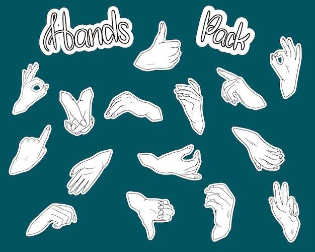 Руки жесты и символы
