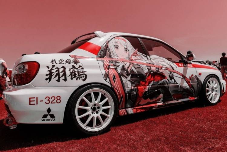 Рисунки японских машин