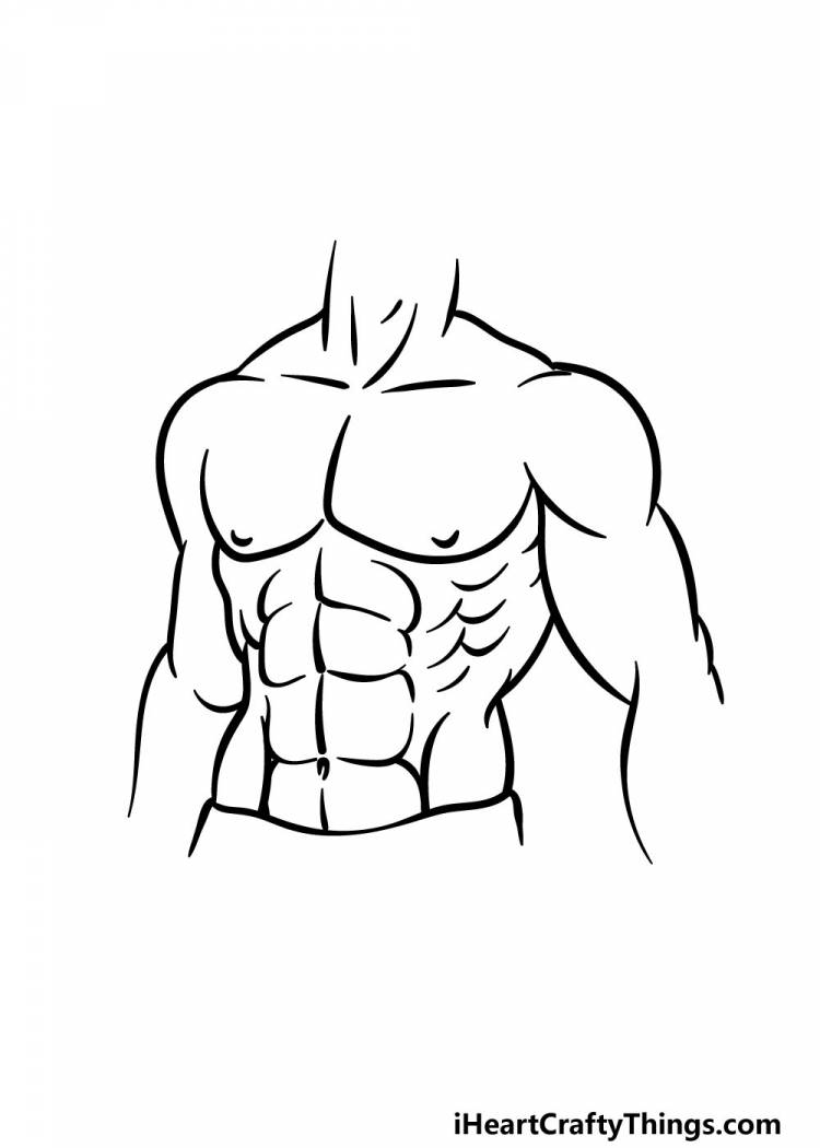 Нарисованные мускулы