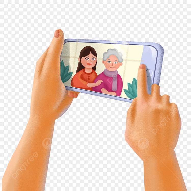 Рука нарисованная рука держит мобильный телефон PNG , мультфильм, Ручной росписью, иллюстрация PNG картинки и пнг PSD рисунок для бесплатной загрузки