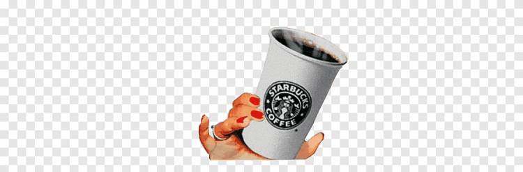 Всемогущий Руки, человек, держащий чашку Starbucks, png