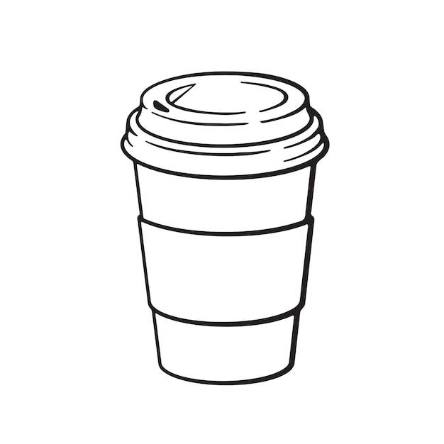 Стакан кофе вектор Изображения