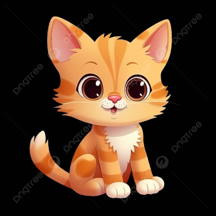 мультяшный кот PNG рисунок, картинки и пнг прозрачный для бесплатной загрузки