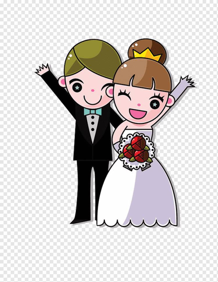 мультфильм жених и невеста, творческий свадебный мультфильм, мультипликационные пары, герои мультфильмов png