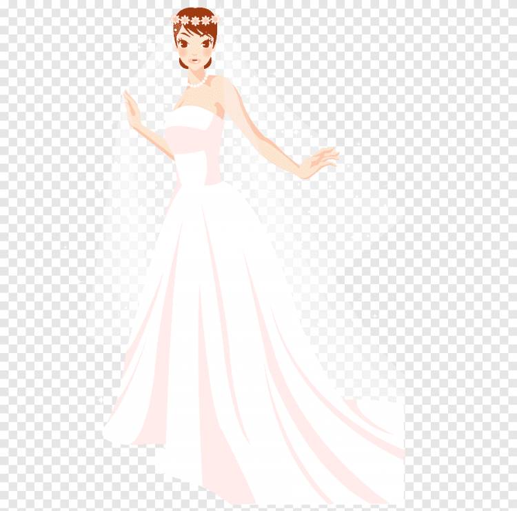 невеста искусство, свадебное платье жених торжественная одежда иллюстрация, невеста, белый, свадьба png
