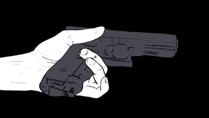 картинка рука с пистолетом png