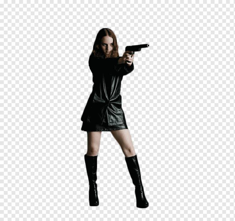 женщина держит пистолет, модель огнестрельного оружия, модель пистолета JessicaRufus On, знаменитости, пистолет, инкапсулированный PostScript png