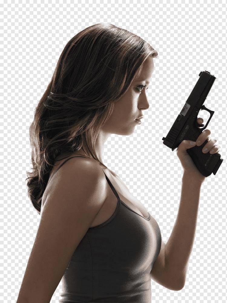 Firearm Woman Weapon Полуавтоматический пистолет, женский, люди, пистолет, рука png
