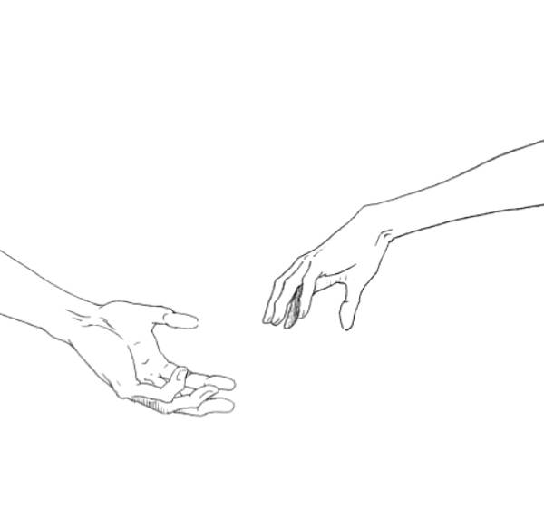 Идеи для срисовки вытянутая рука 