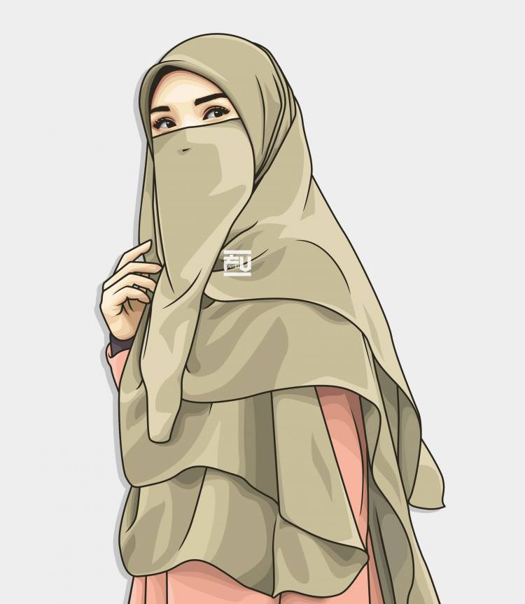 Как нарисовать девушку в хиджабе