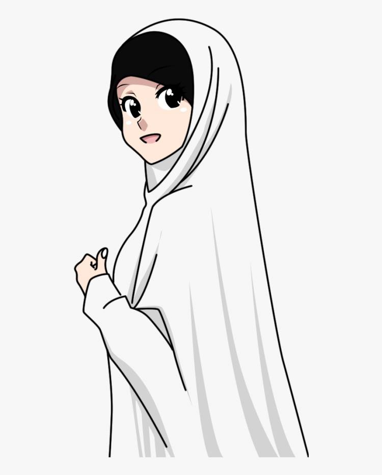 Как нарисовать женщину в хиджабе