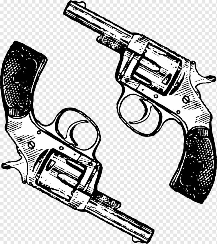 Оружие, Револьвер, Два, Оружие, Пистолеты, Опасность, Вооружен, png