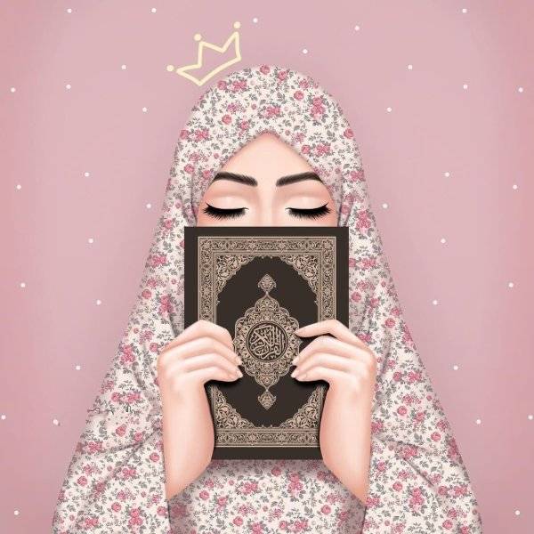 Картинки мусульманские на аву для девушек с изображением луны 