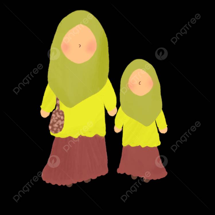мама и малыш муслима PNG , Мама, мусульманка, Дети PNG картинки и пнг PSD рисунок для бесплатной загрузки