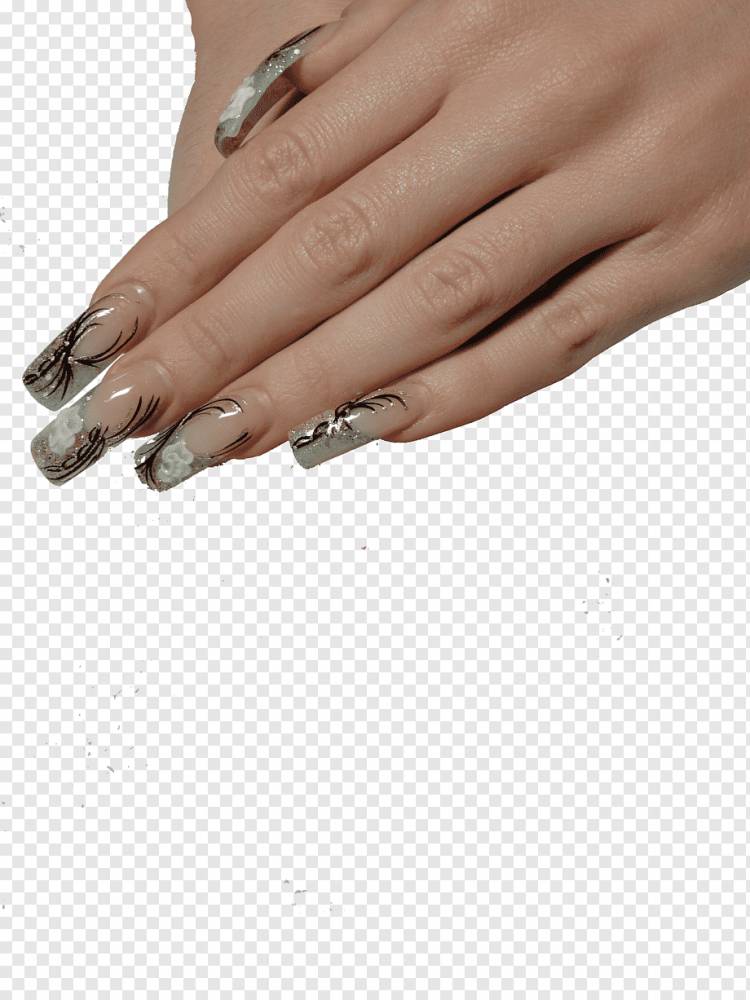 Наращивание ногтей Маникюр Акриловая краска Nail art, nails, рука, рука модель, уход за ногтями png