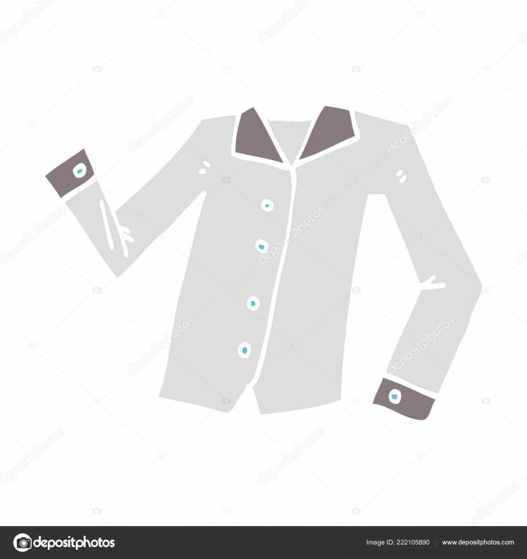 Мультяшная Рабочая Рубашка Векторное изображение ©lineartestpilot