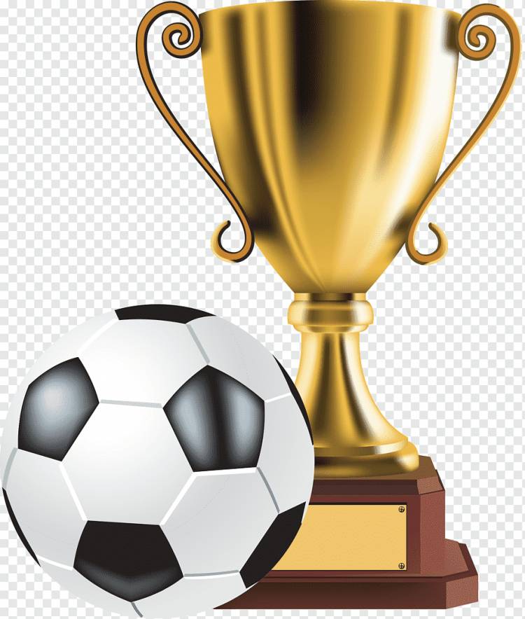 футбольный трофей, кубок, награда, чемпион png