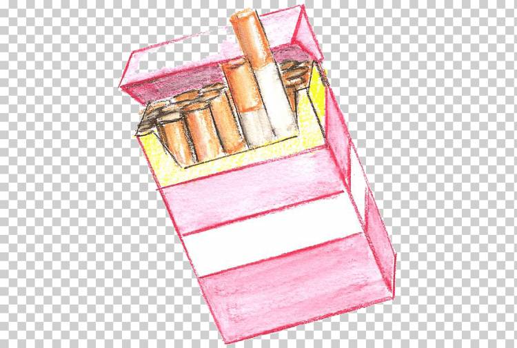 Рисунок Сигареты Золотое сечение Форма, Ручная роспись сигарет, Акварельная живопись, нарисованная, прямоугольник png