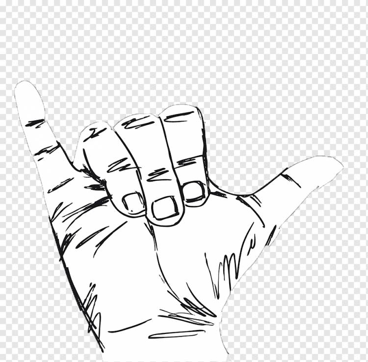 Искусство линии жестов, рисование, рука, язык жестов, рисование жестами, сигнал большого пальца, белый, черный, угол, площадь, рука png