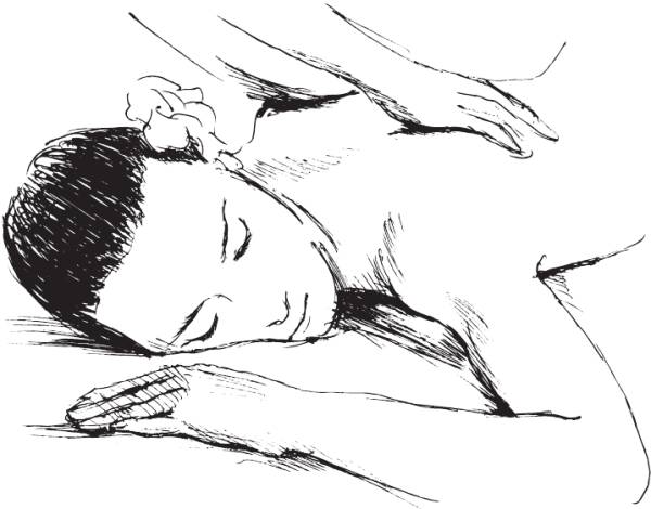 Рисунок массаж карандашом 