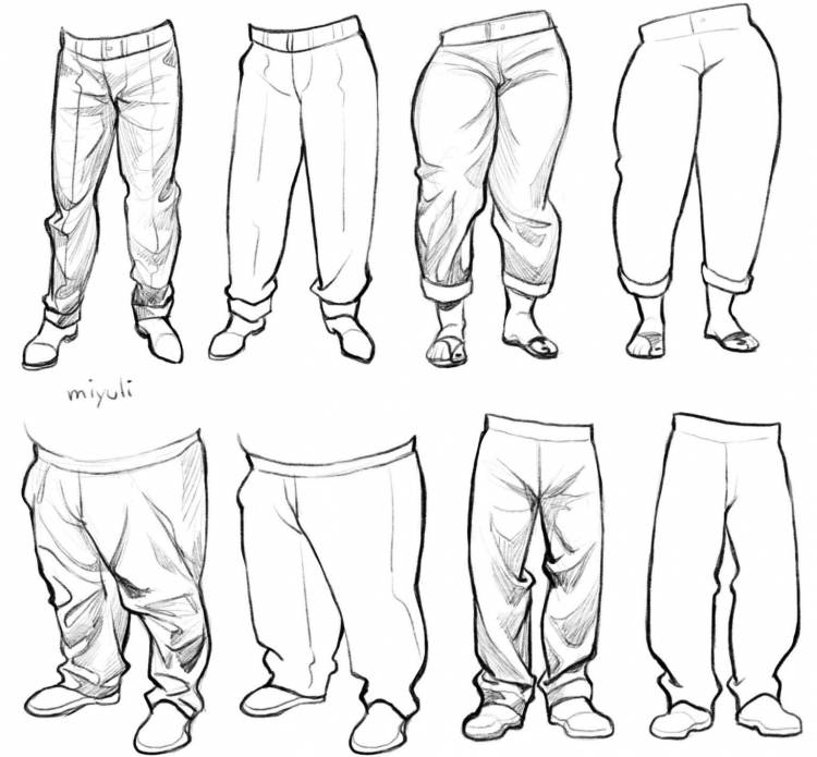 Рисунок брюки